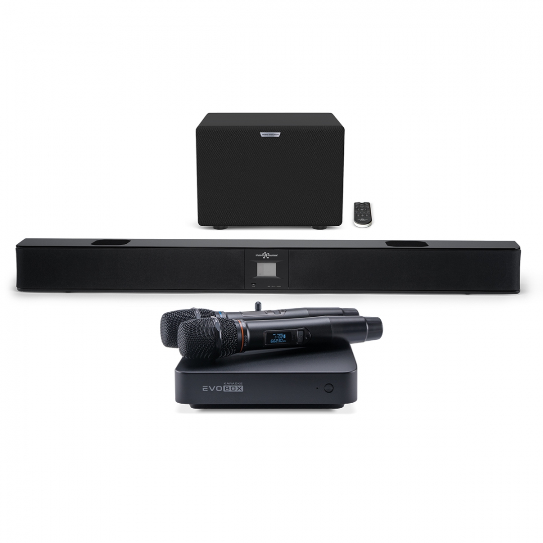 караоке-комплект EVOBOX Plus + EvoSound Bar (саундбар с караоке) в Соликамске