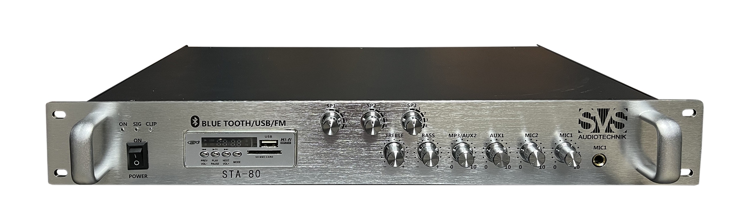 SVS Audiotechnik STA-80 Микшер-усилитель для систем Public Address в Соликамске