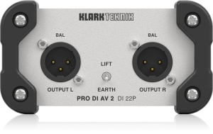 Klark Teknik DI 22P пассивный стерео директ-бокс в Соликамске