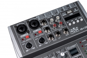 SVS Audiotechnik mixers AM-4 DSP Аналоговый микшерный пульт, 4-канала в Соликамске